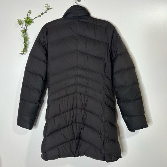 Marmot Montreal Coat Black Long Down Parka Jacket - Picture 14 of 14